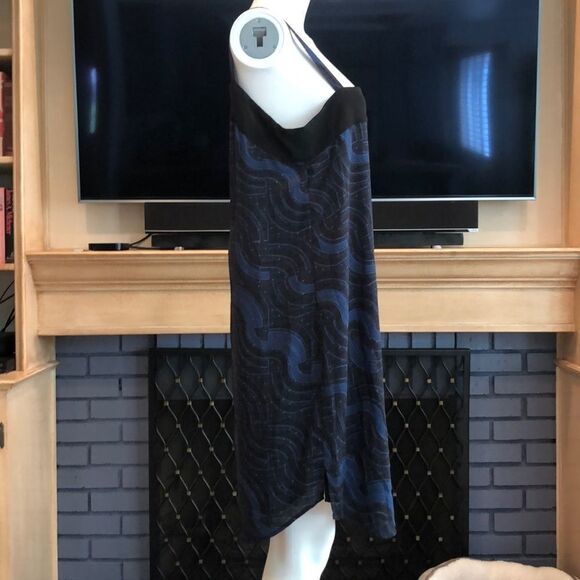 Trouve Colorblock Slip Dress Size Small - Picture 6 of 10